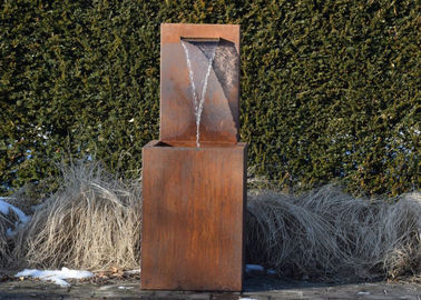 Ein guter Preis. Berufs-Stahlgarten-Wasser Corten kennzeichnet Höhe der Brunnen-150cm Online