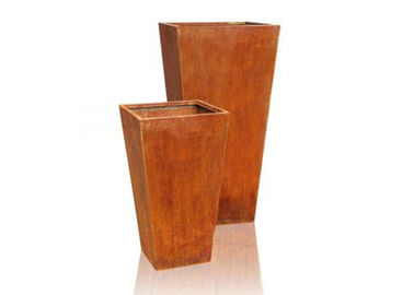 Ein guter Preis. Bestellte Stahlpflanzer Garten Corten Soem/ODM annehmbares hohes 120cm voraus Online