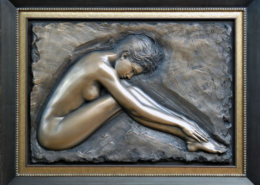 Ein guter Preis. Berufsmetallentlastungs-Skulptur, nackte Frauen-Wand-Entlastungs-Skulptur Online