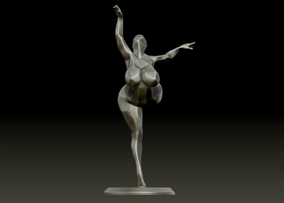 Ein guter Preis. Zeitgenössische Dekoration Kunst Bronze Anmutige Ballerina Skulptur Online