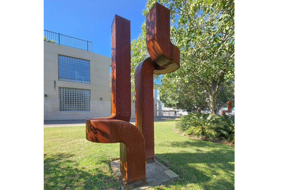 Ein guter Preis. Außenzeitliche handgefertigte Gartenskulpturen aus Corten Stahl Online