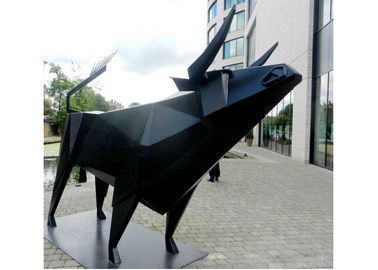 Ein guter Preis. Schmieden Polieredelstahl-Skulptur-im Freien der städtischen Dekorations-Zusammenfassung Online