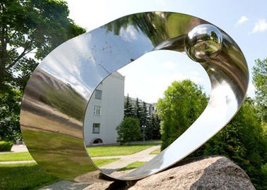 Ein guter Preis. Garten-Dekor-Edelstahl-Skulptur-Augen-Edelstahl-Spiegel-Skulptur Online
