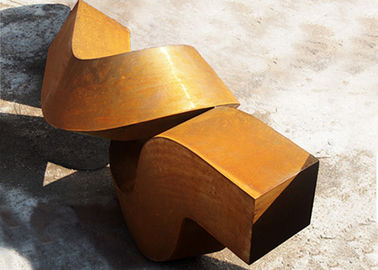 Ein guter Preis. Rostige abstrakte zeitgenössische Metallskulptur-Kunst-Innenausstattung im Freien Online