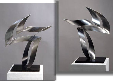 Ein guter Preis. Kundengebundene moderne Edelstahl-Kunst gestaltet dekoratives gebürstetes Innenvollenden Online