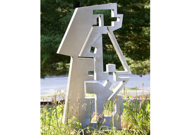 Ein guter Preis. Edelstahl gemalte Metallskulptur, asphaltieren Skulptur-Zusammenfassung im Freien Online