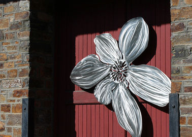 Ein guter Preis. Gebürstete beendende Metallskulptur-Kunst-Blumen-Skulpturen im Freien für allgemeine Dekoration Online