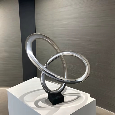 Edelstahlskulptur ein tolles Kunstwerk für Ihr Wohnzimmer Büro oder Galerie