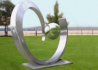 Ein guter Preis. Yard-Dekorations-moderne Edelstahl-Skulptur-Kunst-Herz-Form-Schmieden-Technik Online