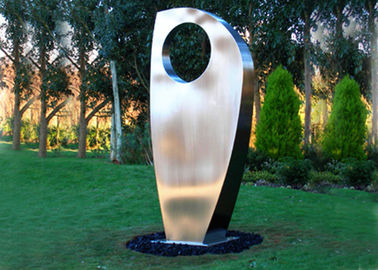 Ein guter Preis. Zeitgenössische Metallyard-Kunst-Edelstahl-Skulptur für Garten-Dekoration Online