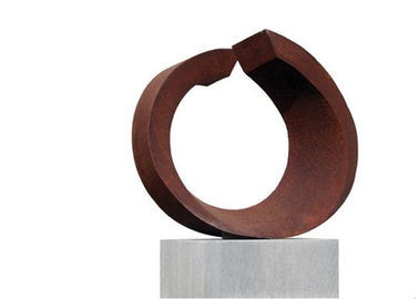 Ein guter Preis. Stahl- Skulptur Innen-Decration Berufs- Präzision Corten im Freien Online