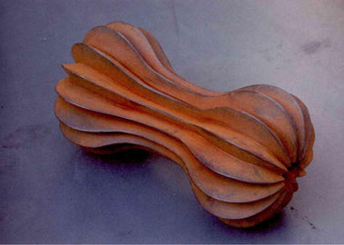 Ein guter Preis. Innen- Stahlskulptur-rostige Handwerks-Dummkopf-Form Dekorations-Metall-Corten Online