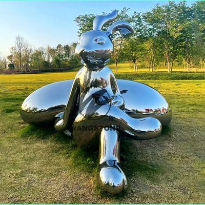 Ein guter Preis. Cartoon Animal Character Sculpture Decoration Stainless Steel Mirror Polished Statue Online