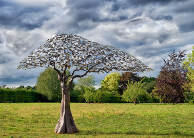 Ein guter Preis. Allgemeine Bronzegarten-Statuen-im Freien dekorative Werbegrafik-Skulptur Online