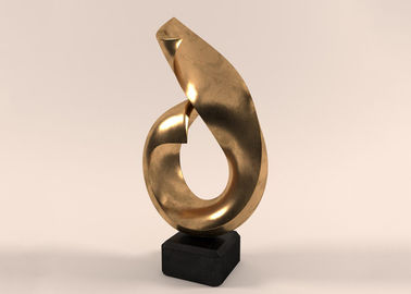 Ein guter Preis. Dekorative moderne Bronzeskulptur-Künstler-Korrosionsbeständigkeits-Schmieden-Innentechnik Online
