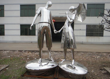 Ein guter Preis. Moderne Metallliebes-Skulptur-Garten-Kunst-Zusammenfassungs-Stahlskulptur-Farbgewohnheit Online