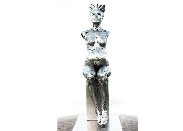 Ein guter Preis. Schmieden des Endes, das menschliche Skulpturen, Edelstahl-Polierskulptur betäubt Online