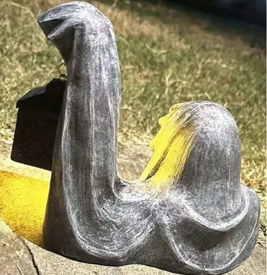 Besondere Größe Außenbeständigkeit Handgefertigte Qualität Bronzeskulptur Abstrakte Kunst Statue