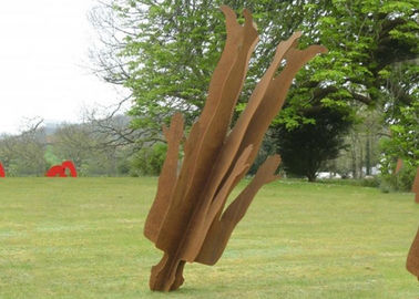 Ein guter Preis. Lebensgroße Stahlskulptur-im Freien rostige Garten-Metallzahl Skulptur Corten Online