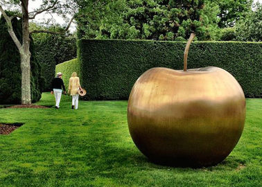 Ein guter Preis. Große Bronzestatue Apple gestalten Zeitgenossen für Garten-Dekoration Online