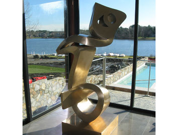 Ein guter Preis. Mett-Endedelstahl-Skulptur-Herstellungs-moderne Metalldekorations-Kunst Online
