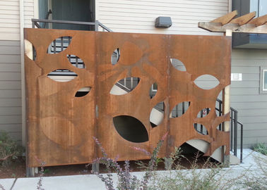 garten-Skulptur Corten-Stahl-Schirm 3.0mm starker Eingang Corten Stahl