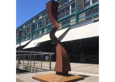 Ein guter Preis. SKULPTUR-Zusammenfassungs-Form-Garten-Skulptur Dekorationen im Freien Corten Stahl Online