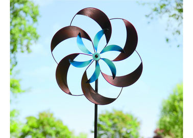 Dekorativer Wind-Metallskulptur-Edelstahl-im Freien kinetische Skulptur-Sondergröße