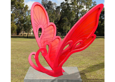 Ein guter Preis. Großer Metallschmetterlings-Skulptur-Edelstahl für Garten-Landschaft Online