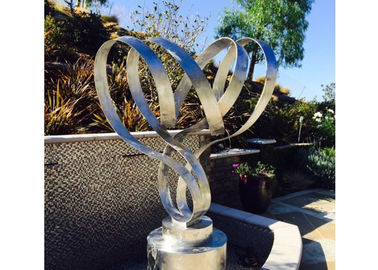 Ein guter Preis. Moderne Garten-Edelstahl-Kunst im Freien gestaltet mattes Finish für Dekor Online