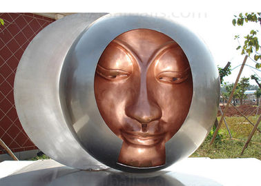Ein guter Preis. Durchmesser der Schweißens-Dekorations-Metallbronze-Statuen-Zusammenfassungs-Garten-Skulptur-200cm Online
