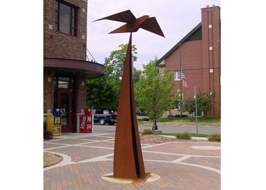 Ein guter Preis. Große Kunst im Freien dekoratives abstrakte Skulptur-Stahlschmieden und Casting Corten Online