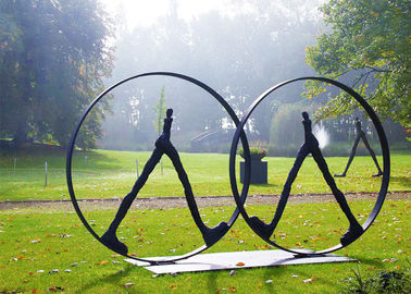 Ein guter Preis. Westart-Paar-Zahl Bronze-Skulpturen im Freien für Park-Dekor Online