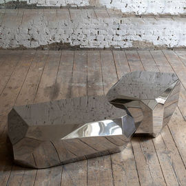Ein guter Preis. Superhauptdekor-Polierbank-Skulptur-Edelstahl als perfekte Landschaft Online