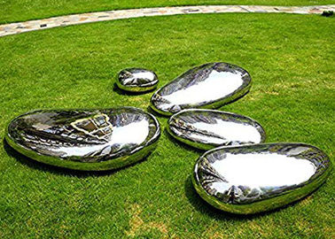 Ein guter Preis. Kundengebundene moderne Edelstahl-Skulptur-Poliergarten-Skulptur für Rasen Online