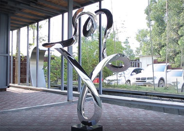 Ein guter Preis. Dekorations-Spiegel-Edelstahl-Skulptur-Edelstahl-Skulptur-Hersteller Online
