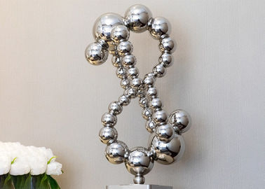 Ein guter Preis. Stadtlandschafts-Polieredelstahl-Ball-abstrakte Skulptur Online