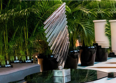 Ein guter Preis. Hauptdekor-Tabellen-Metallhandwerks-Rohr-Kunst-Edelstahl-Skulptur Online