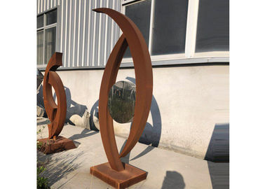 Ein guter Preis. Fabrik-Stahlskulptur Großverkauf-Garten im Freien Corten auf Lager Online