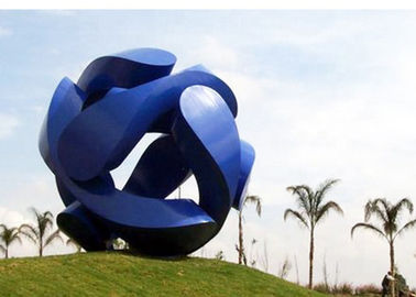 Ein guter Preis. Riesige gemalte Edelstahl-Metallskulptur im Freien für Öffentlichkeit Online