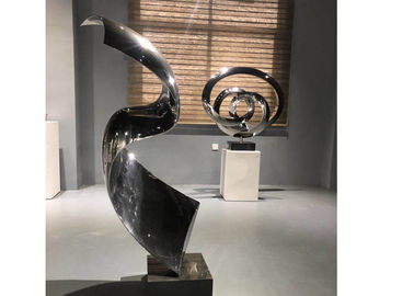 Ein guter Preis. Innendekorations-Edelstahl-Skulptur, Metallstahl-Skulptur Online
