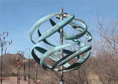 Ein guter Preis. Sondergröße-Edelstahl-Garten-Wind-kinetische Skulptur für Landschaft Online