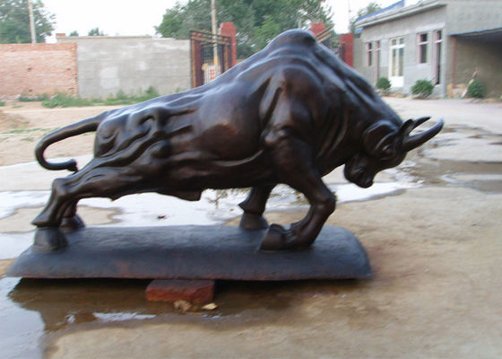 Ein guter Preis. Sondergröße-Gussmetall-Antiken-Bronze-Stier-Statuen-Skulptur Online