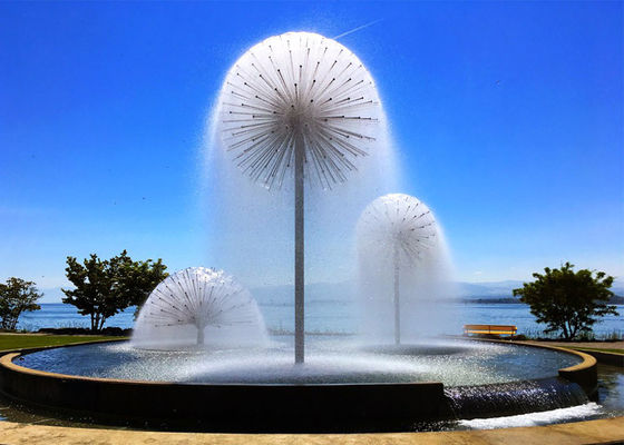 Ein guter Preis. 2M High Brushed Stainless Löwenzahn-Brunnen Stahl-316L Online