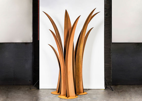 Ein guter Preis. Garten-Dekoration 2.8m hohes Corten Stahl-Reed Sculpture Online