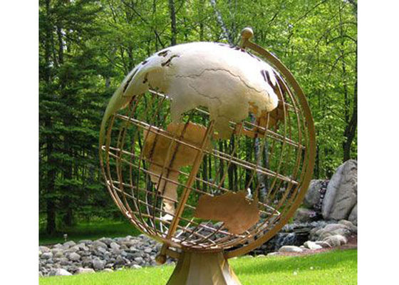 Ein guter Preis. Soem, das antike Messingendweltkugel-Statue wirft Online