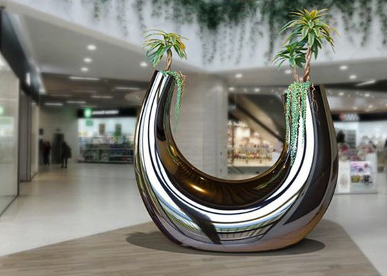 Ein guter Preis. 130cm Höhen-Multifunktionspolieredelstahl-Skulptur Online