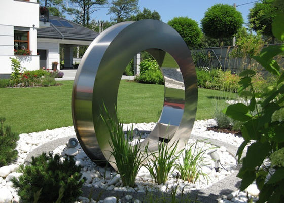 Ein guter Preis. Edelstahl-Garten-Brunnen-Skulptur ODM im Freien Online