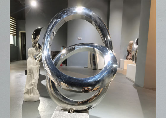 Ein guter Preis. Soem-Spiegel polierte Edelstahl-dekorative Zusammenfassung Art Sculpture Online