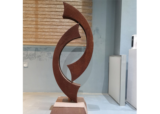 Ein guter Preis. Abstrakter Garten im Freien dekorative Stahlskulptur Corten Online